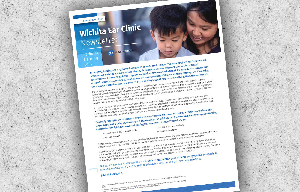 Wichita Ear Clinic Newsletters